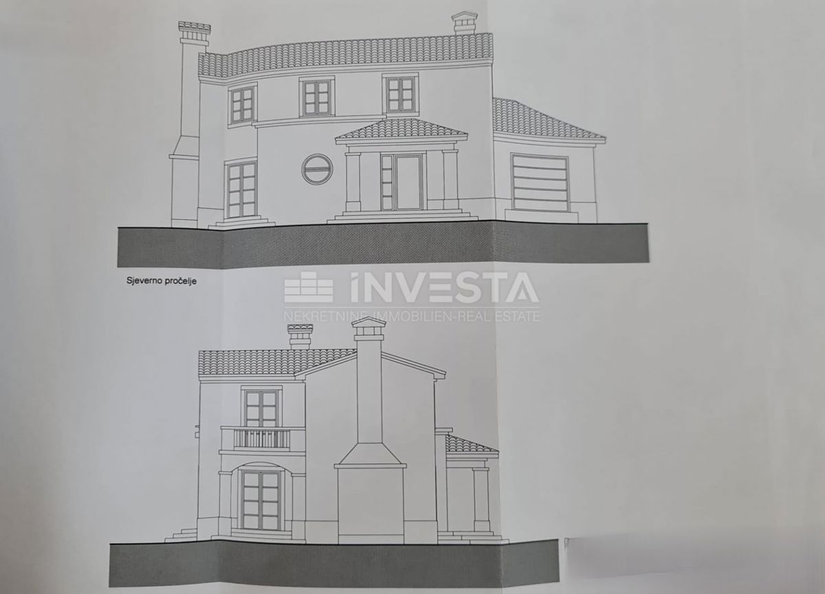 Barban, Moderna villa indipendente con piscina, 1800 m² di terreno