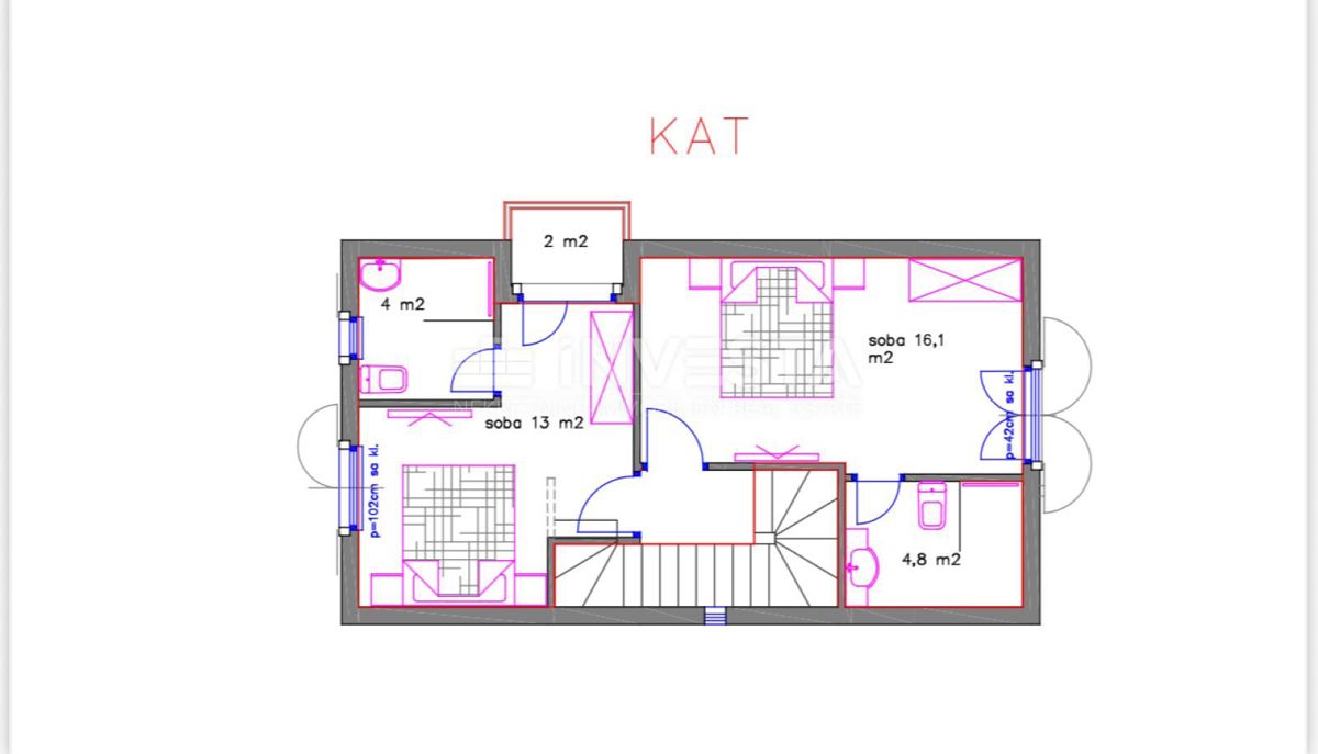Barban, una nuova casa arredata con piscina