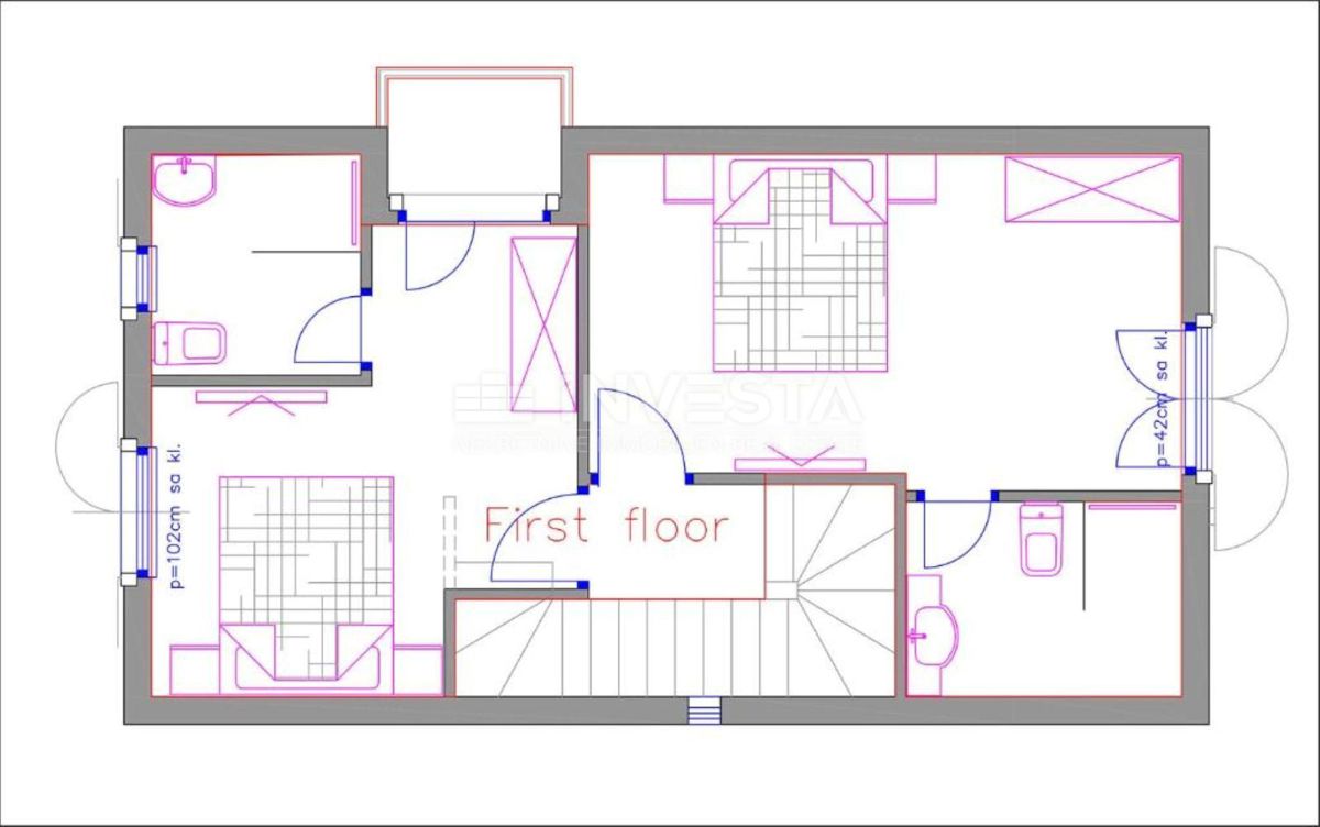 Barban, una nuova casa arredata con piscina