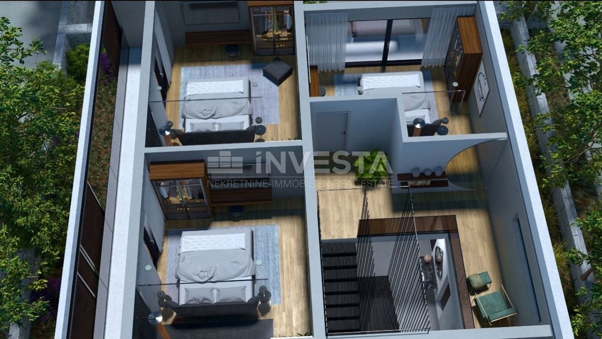 Fasana, villa con vista sul mare