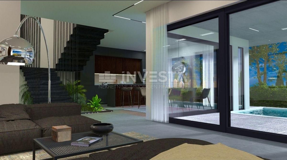 Fasana, villa con vista sul mare