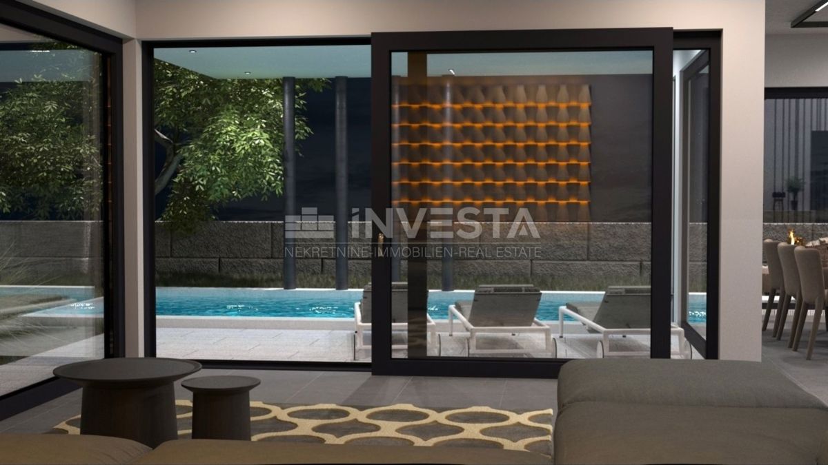 Fasana, villa con vista sul mare