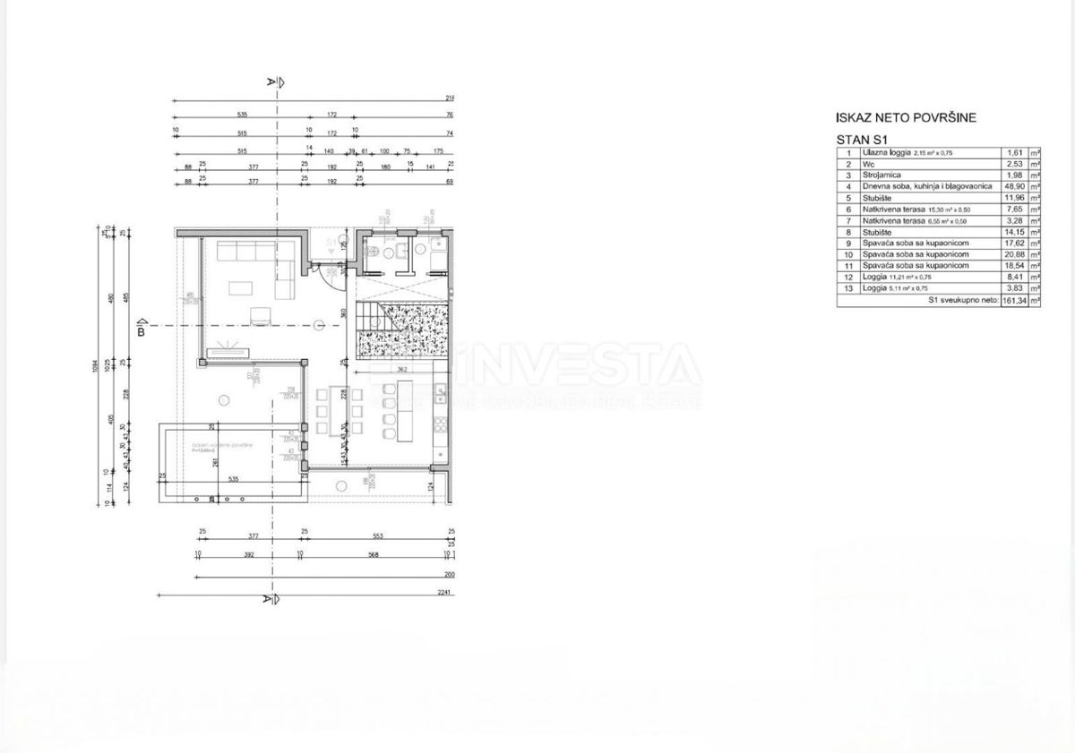 Fasana, villa con vista sul mare