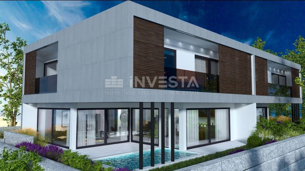 Fasana, villa con vista sul mare