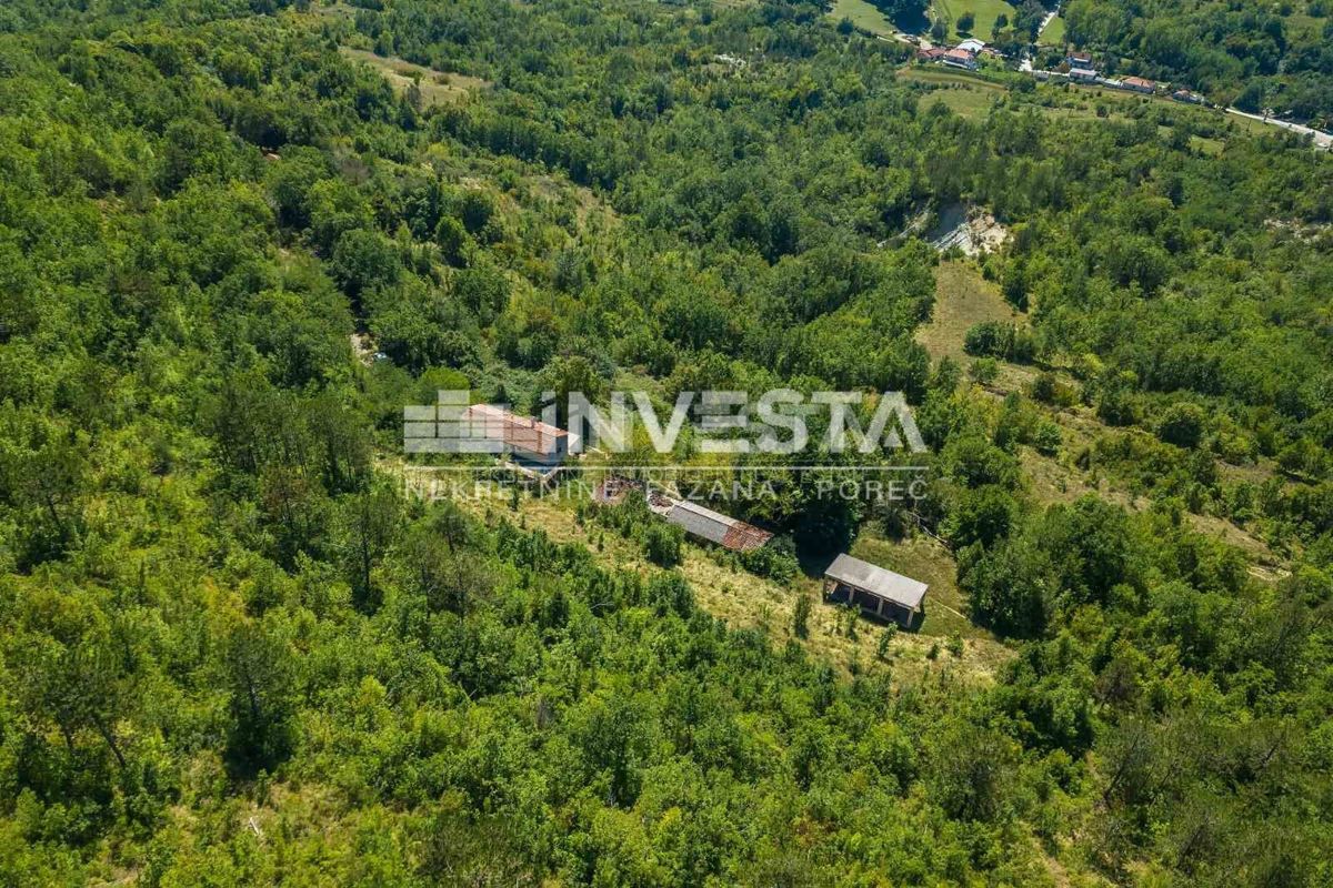 Gračišće, Casa indipendente con giardino e vista da favola!