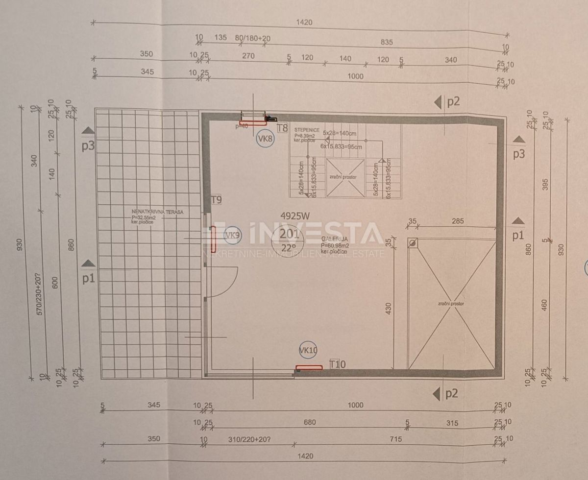 Fasana, terreno con permesso di costruzione, 200 m dal mare.