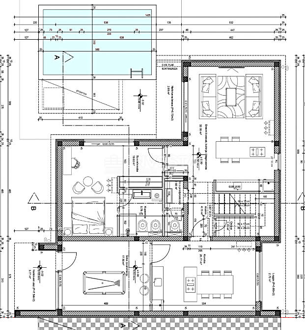 Medulin, Villa moderna con garage e piscina, a soli 200 m dal mare