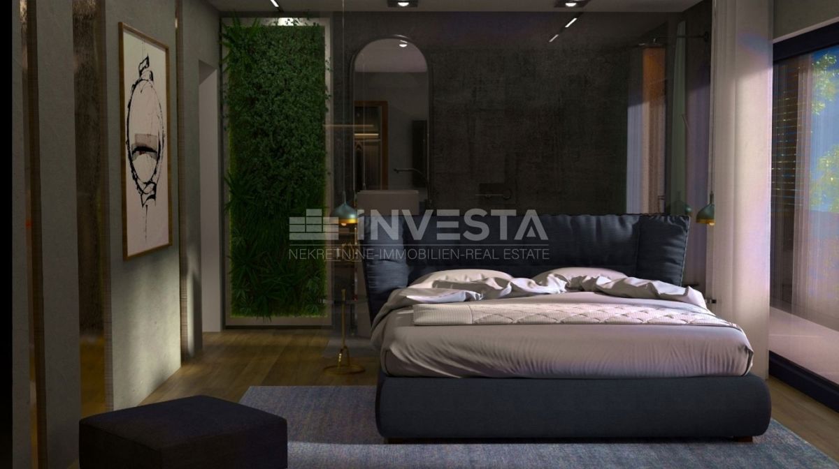 Fasana, villa con vista sul mare, piscina riscaldata