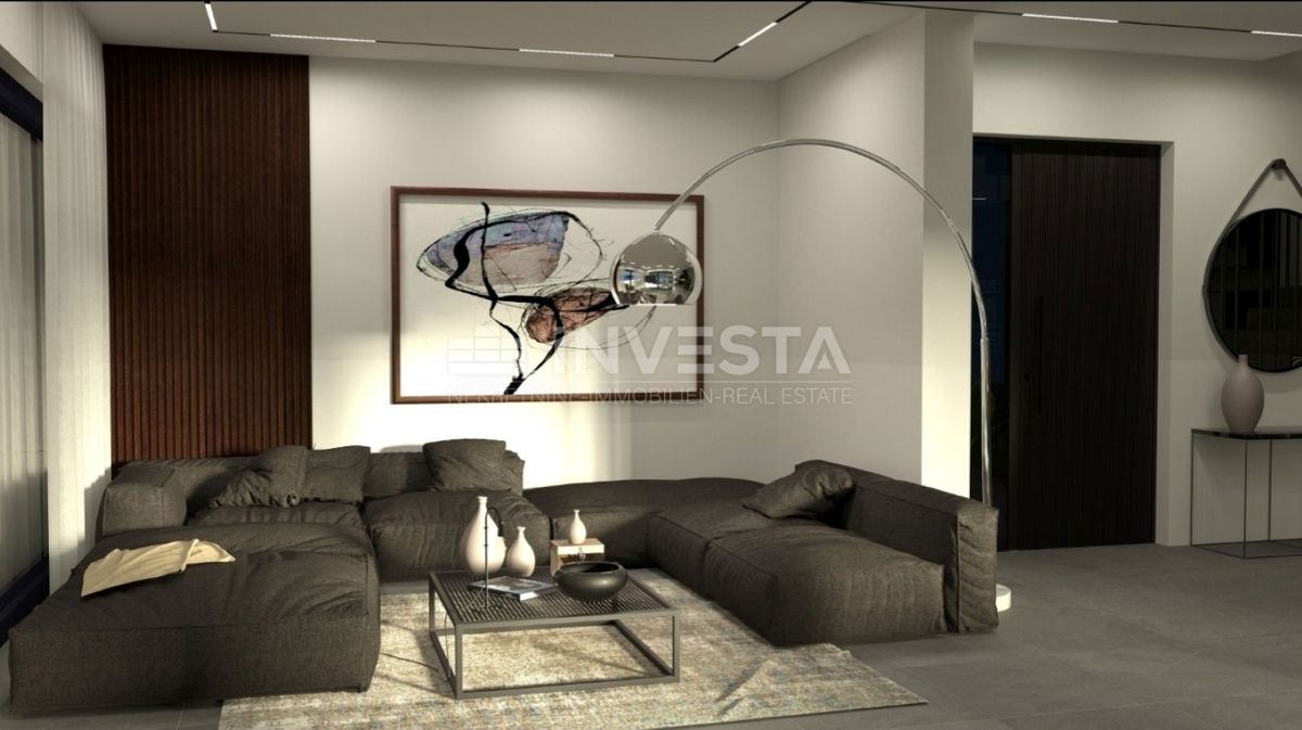 Fasana, villa con vista sul mare, piscina riscaldata