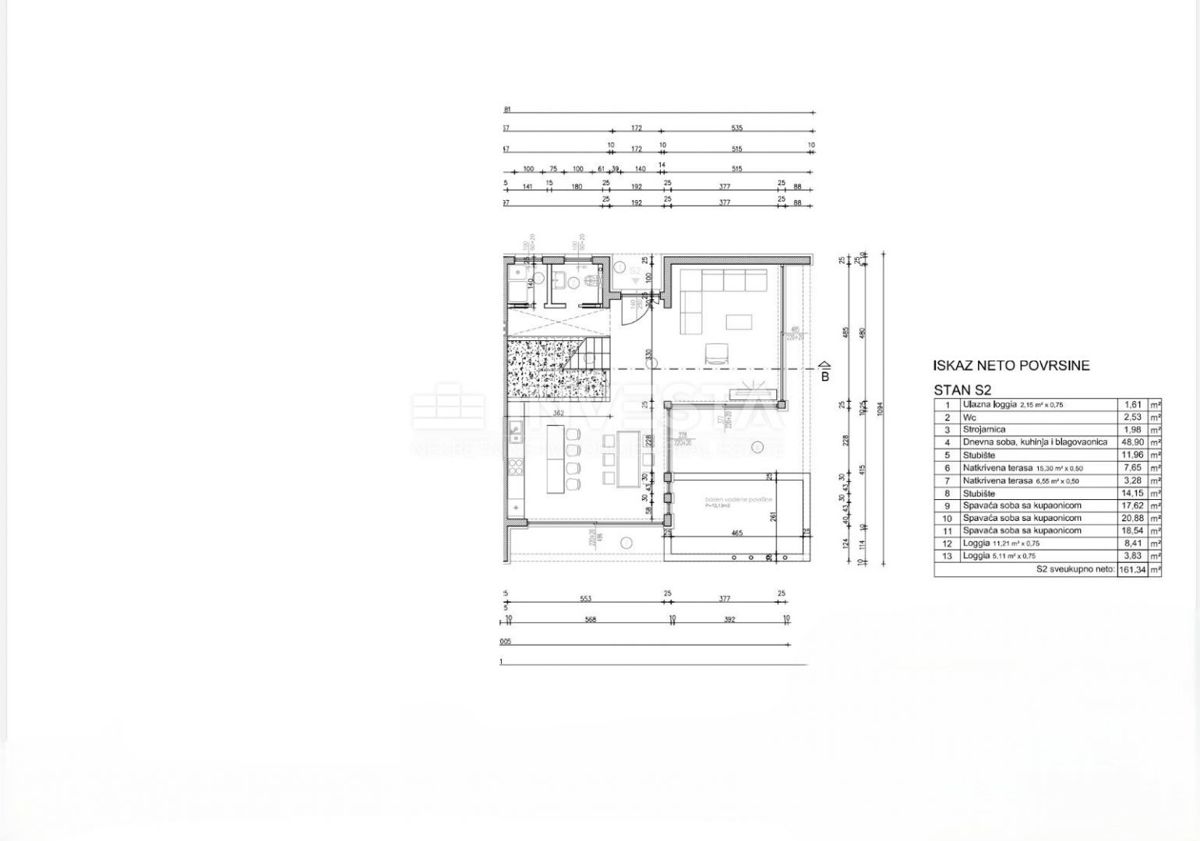 Fasana, villa con vista sul mare, piscina riscaldata