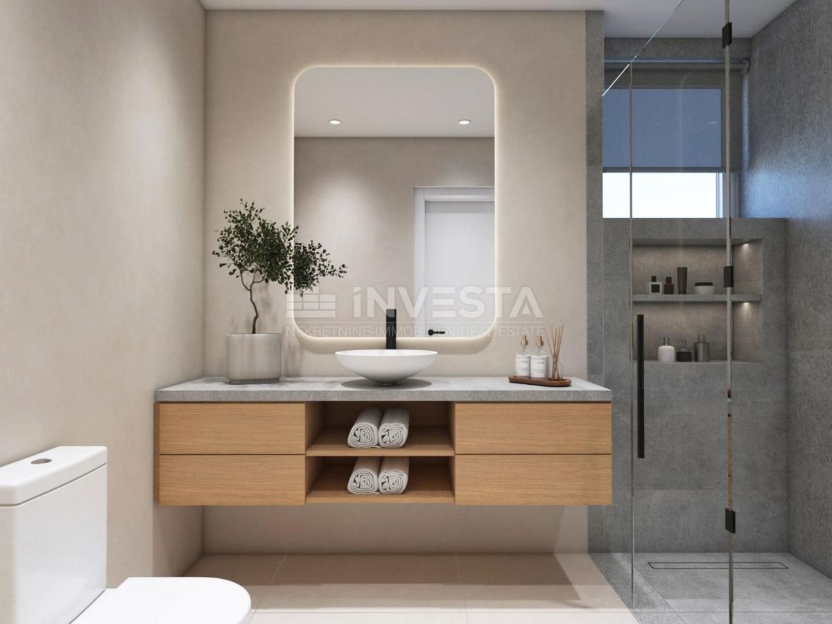 Premantura, appartamenti di nuova costruzione con giardino, vicino al centro e al mare