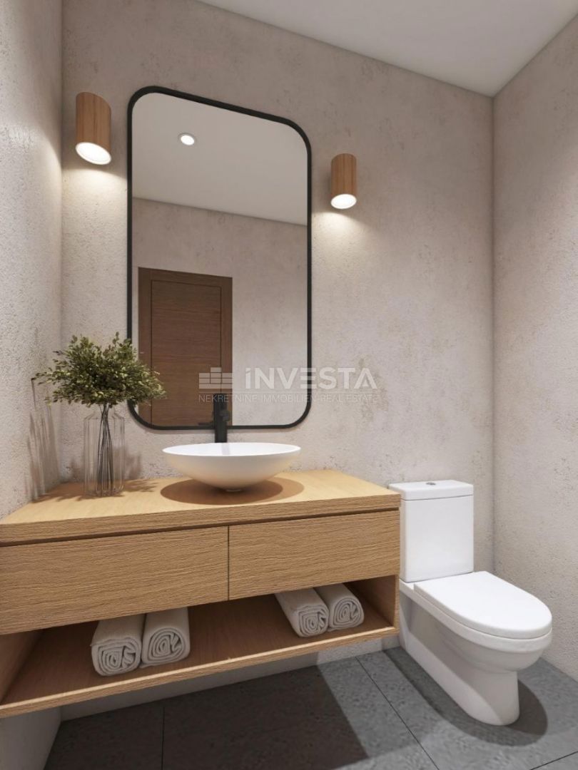 Premantura, appartamenti di nuova costruzione con giardino, vicino al centro e al mare