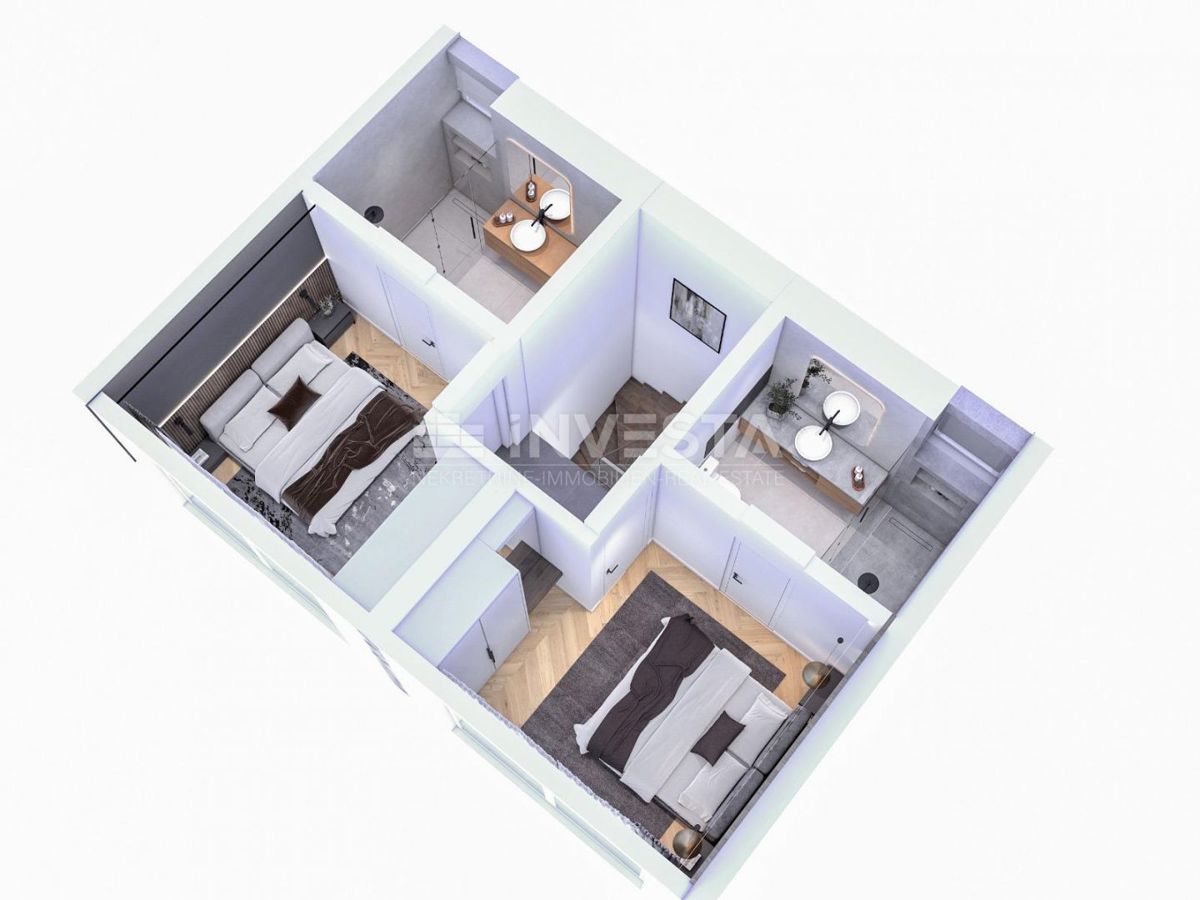 Premantura, appartamenti di nuova costruzione con giardino, vicino al centro e al mare