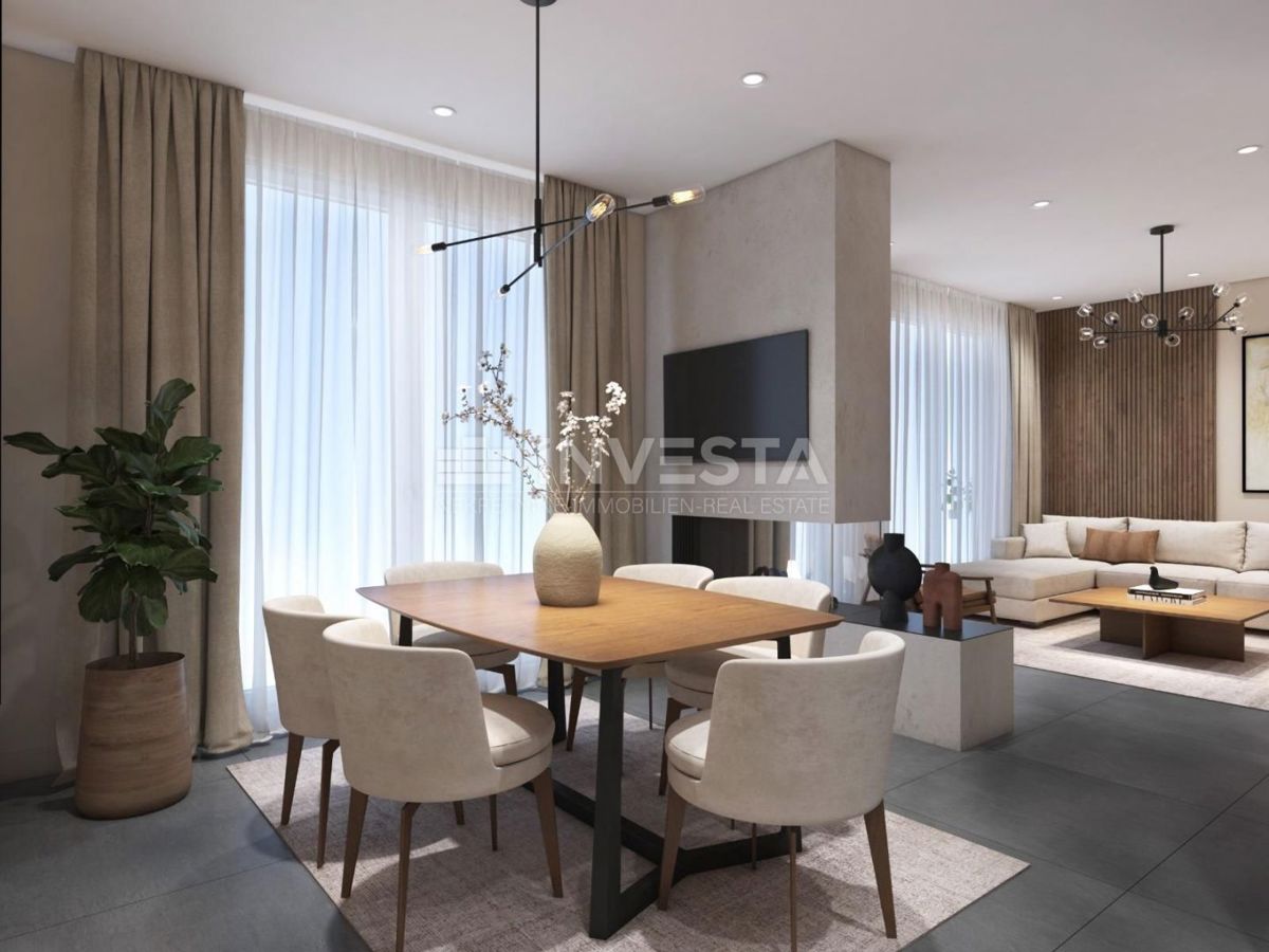 Premantura, appartamenti di nuova costruzione con giardino, vicino al centro e al mare