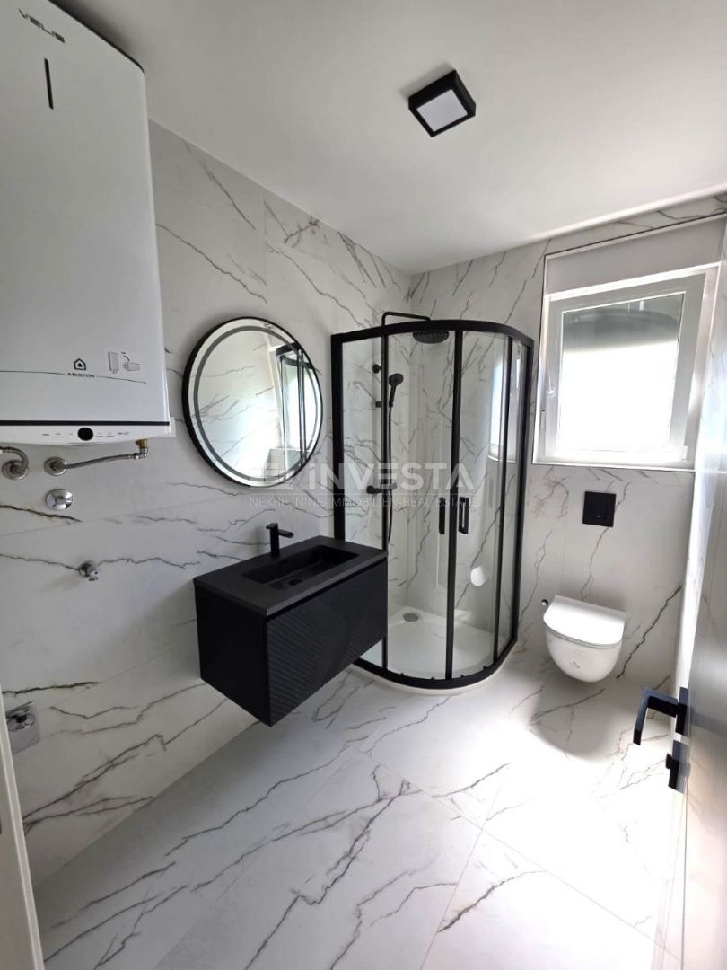 Valbandon, nuova costruzione con certificato di agibilità, appartamento al piano terra con giardino