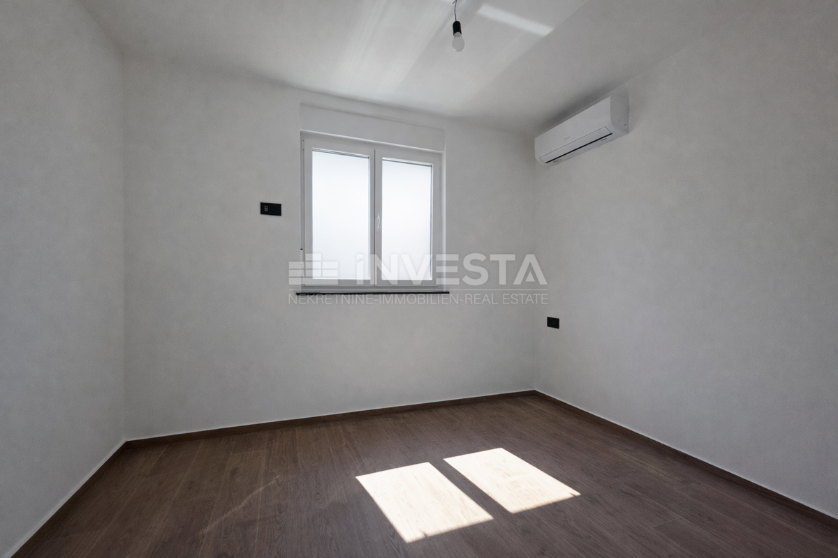 Valbandon, nuova costruzione con certificato di agibilità, appartamento al piano terra con giardino