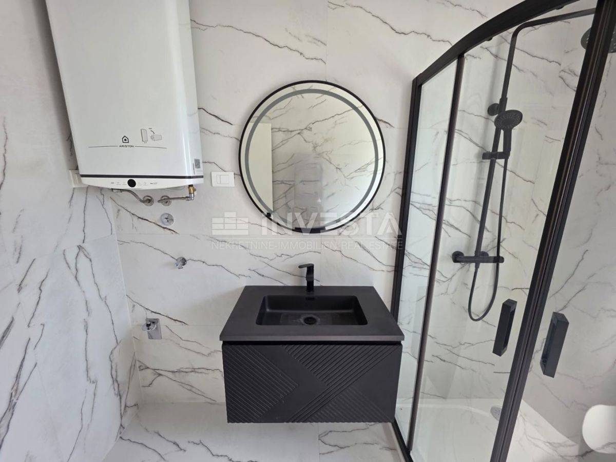 Valbandon, nuova costruzione con certificato di agibilità, appartamento al piano terra con giardino