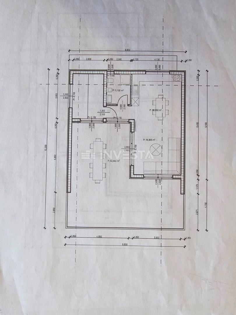 Dintorni di Pola, attraente terreno edificabile con design concettuale