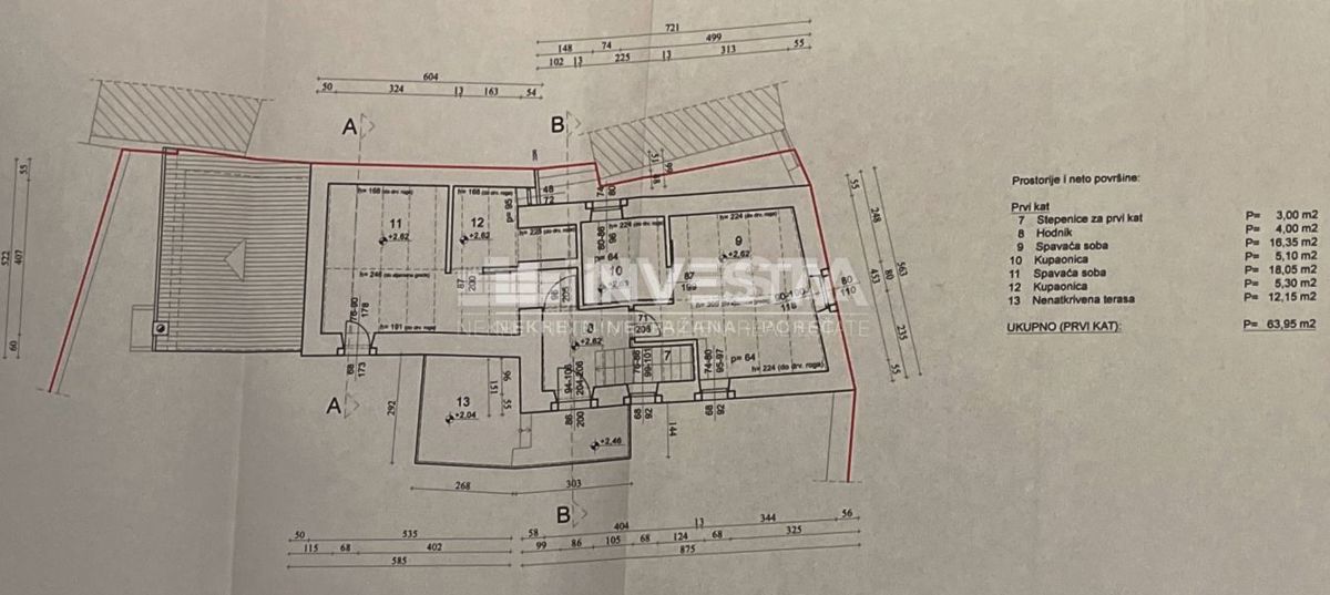 Zona Kanfanar, lussuosa villa in pietra d'Istria con piscina e 3 camere da letto