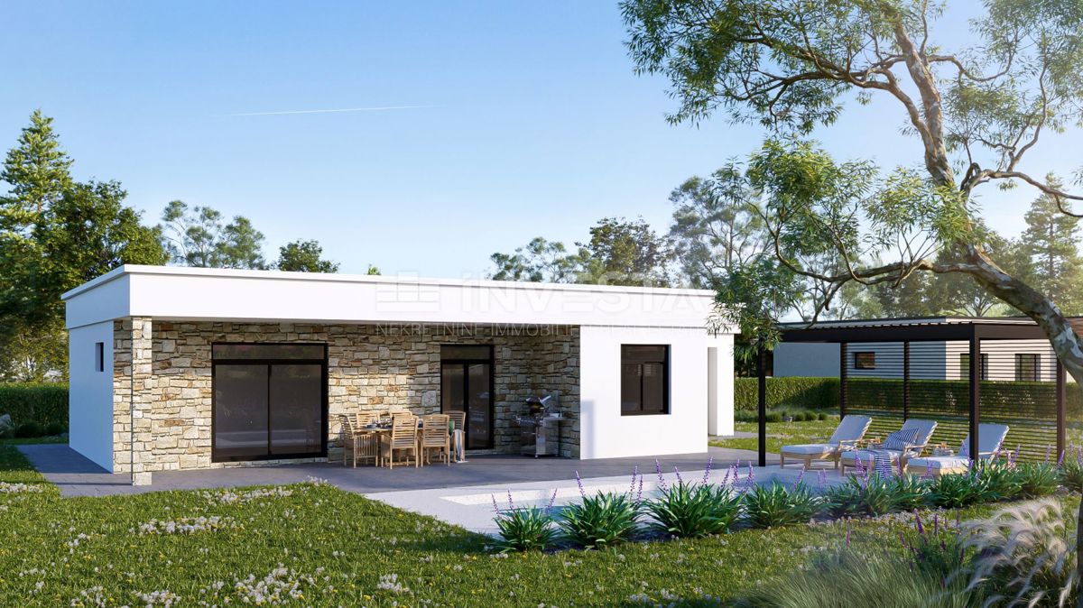 Bifamiliare con piscina