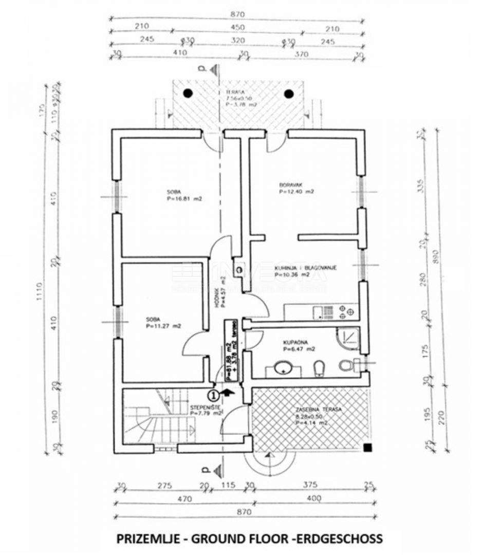 Fasana, Valbandon – Casa indipendente con due appartamenti, vicino al mare
