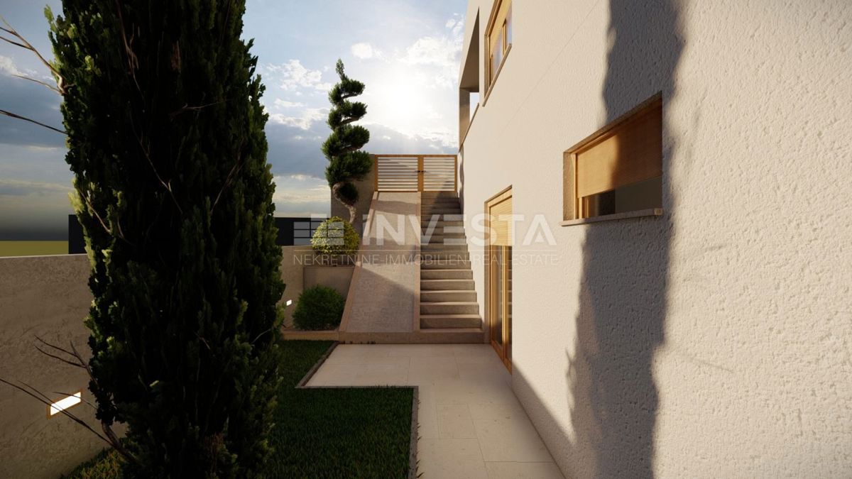 Casa con piscina e vista aperta sulla natura, ambiente tranquillo