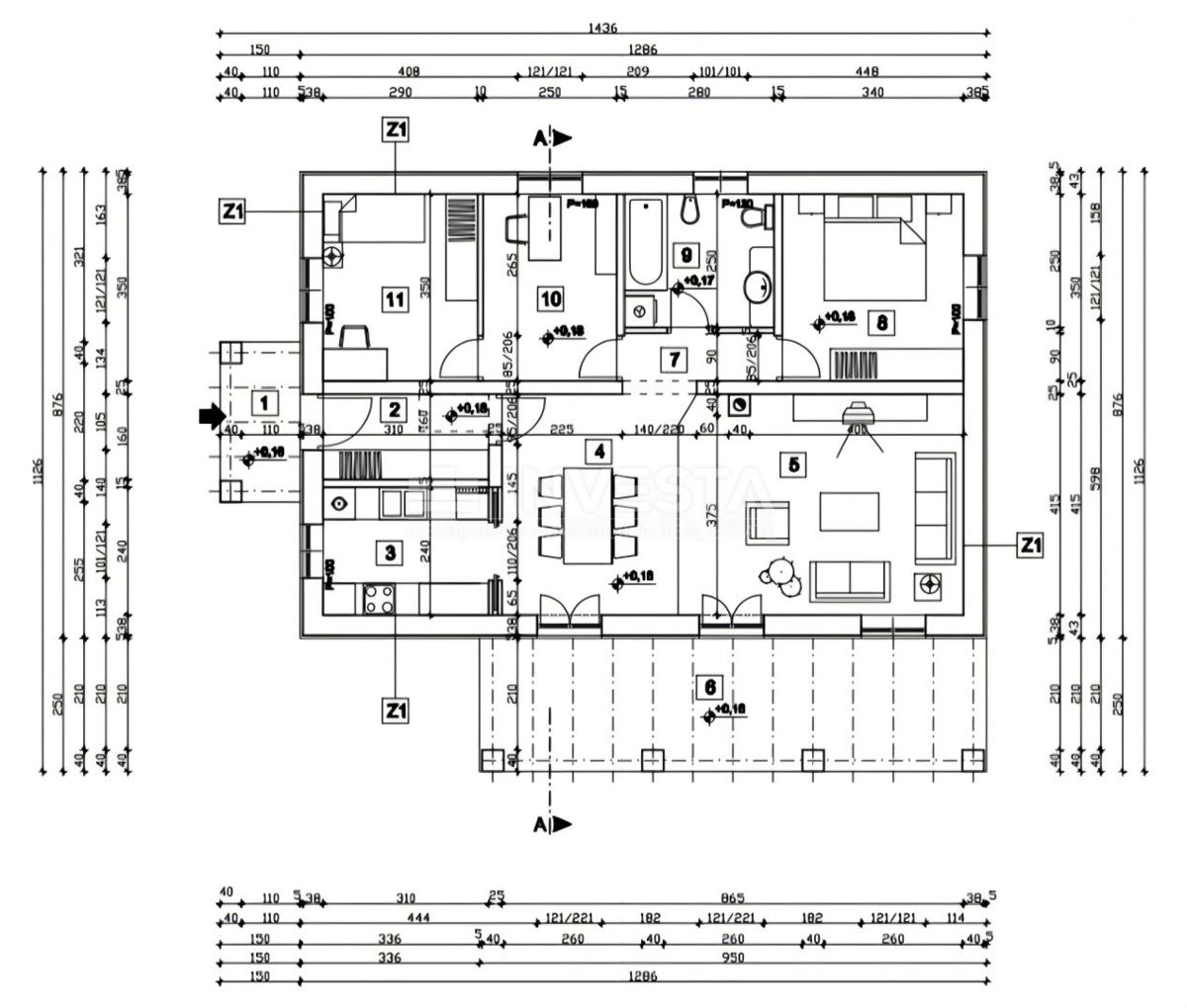 Grande tenuta con permesso di costruzione per una casa nei dintorni di Pisino  