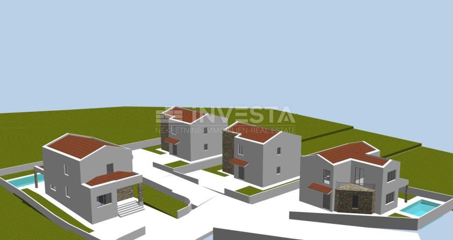 Digniano, dintorni - cinque terreni edificabili con progetto per la costruzione di case