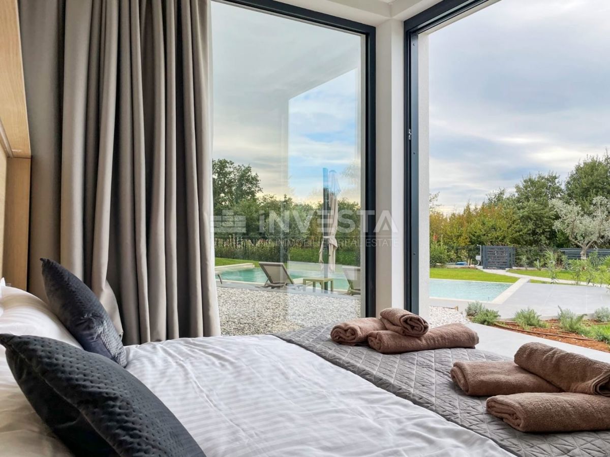 Poreč, dintorni, villa moderna 306m², vista mare