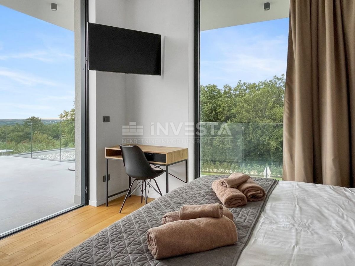 Poreč, dintorni, villa moderna 306m², vista mare