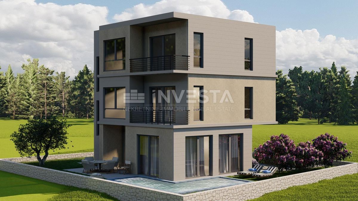 Appartamento moderno in una nuova costruzione con 2 camere da letto, parcheggio