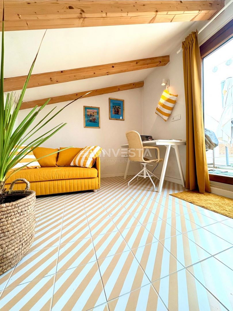 Vodnjan, casa istriana ristrutturata con vista mare