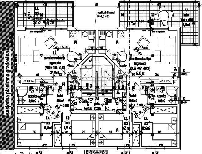 Dintorni di Fasana - appartamento duplex al 2° piano, DI NUOVA COSTRUZIONE!