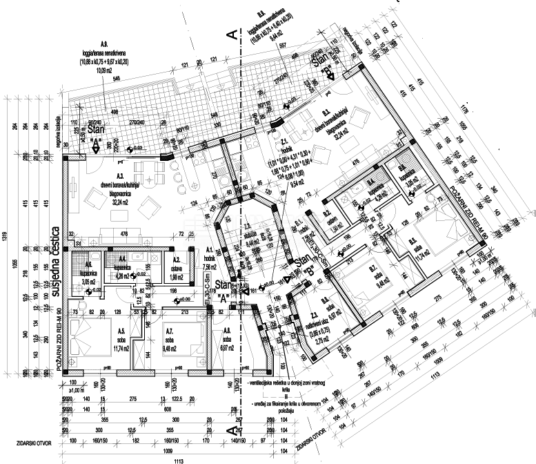 Appartamento con tre camere al piano terra - NUOVA COSTRUZIONE!