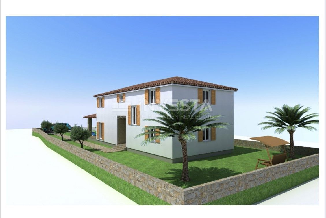 Dintorni di Barbana, terreno edificabile con progetto