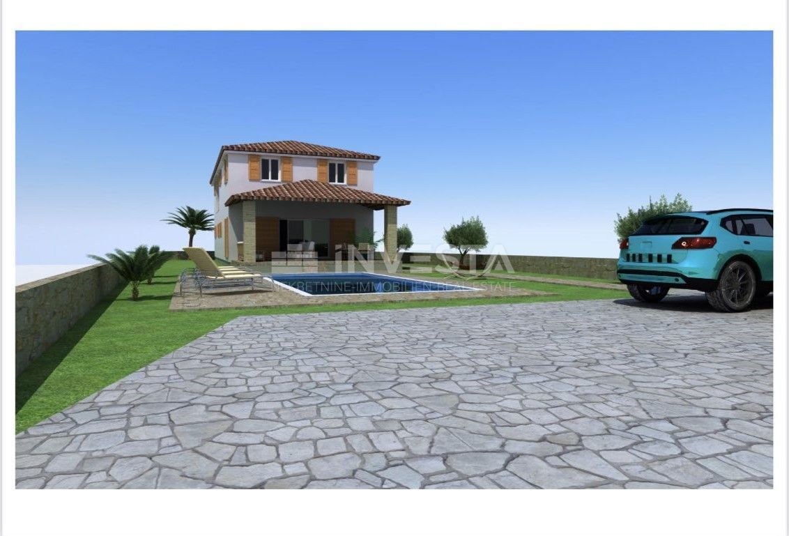 Dintorni di Barbana, terreno edificabile con progetto