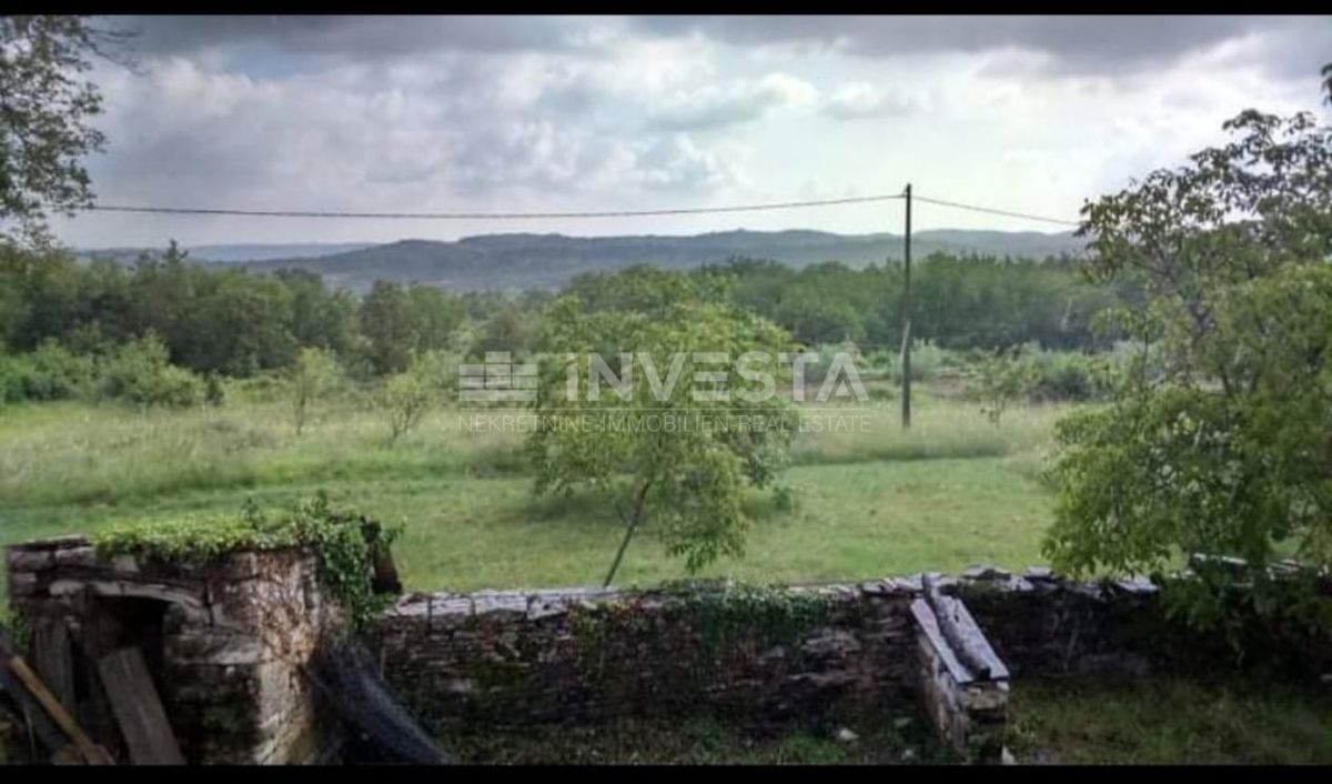 Antica casa istriana con un ampio giardino