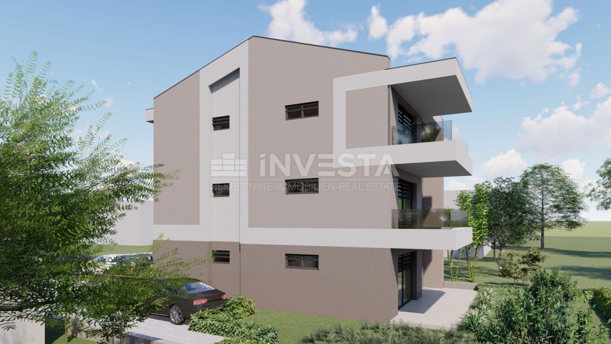 Valbandon, appartamento al 2 piano, 2 camere da letto + soggiorno, 650 m dal mare