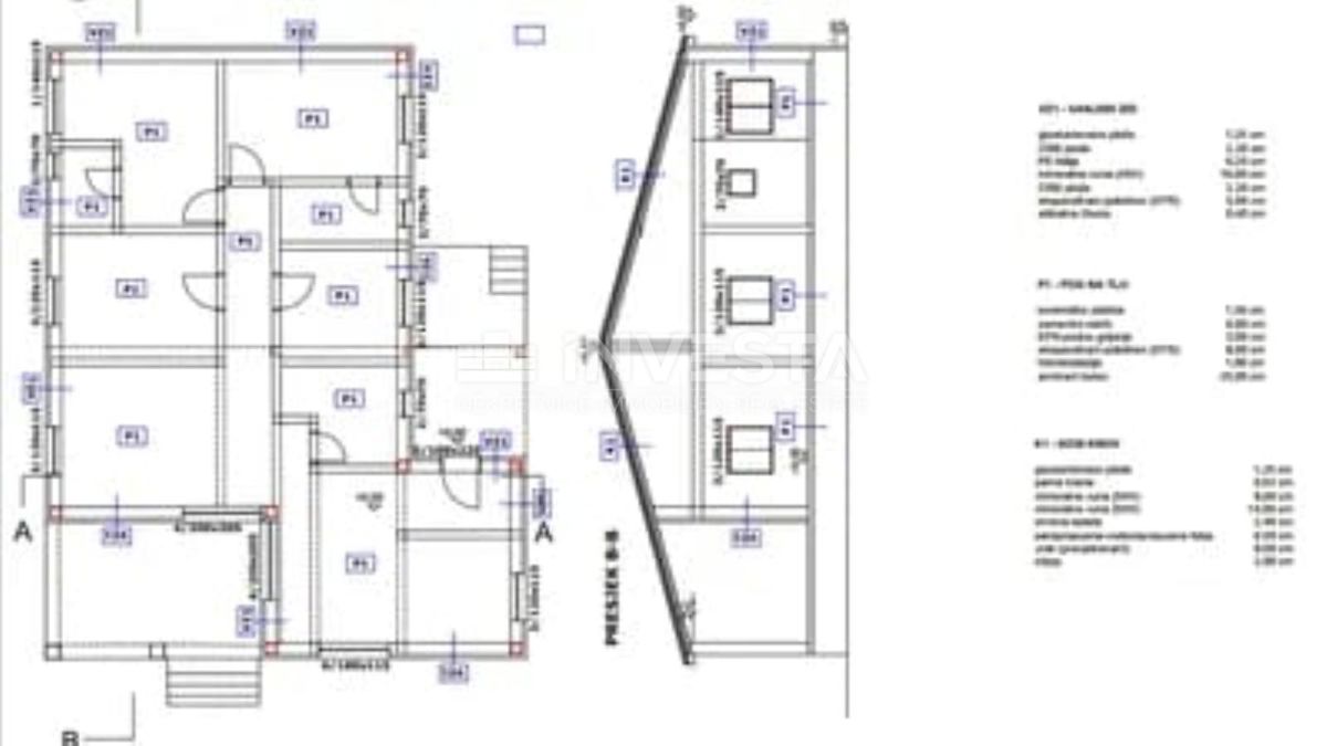 Dintorni di Rovigno, casa a piano terra a basso consumo energetico con piscina
