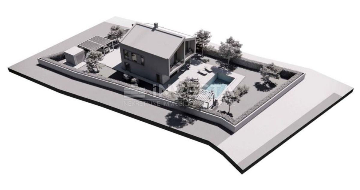 Baderna, Terreno edificabile con permesso di costruzione