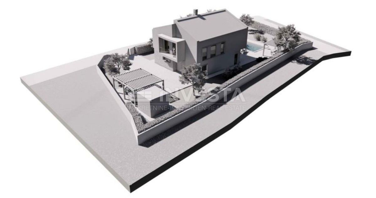 Baderna, Terreno edificabile con permesso di costruzione