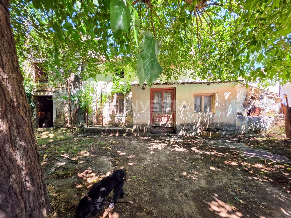 Zona di Vodnjan, autentica casa in pietra istriana con cortile