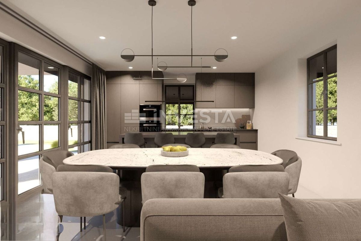 Villa moderna con piscina