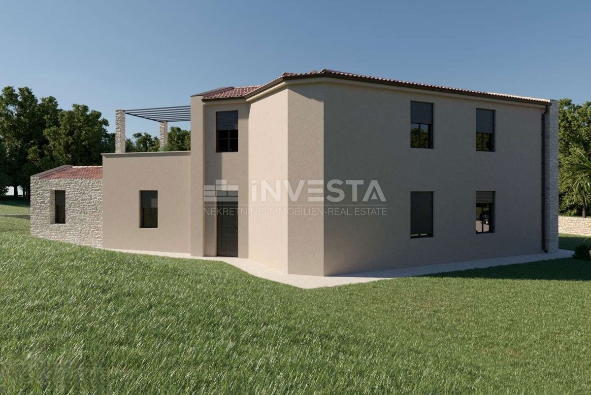 Villa moderna con piscina