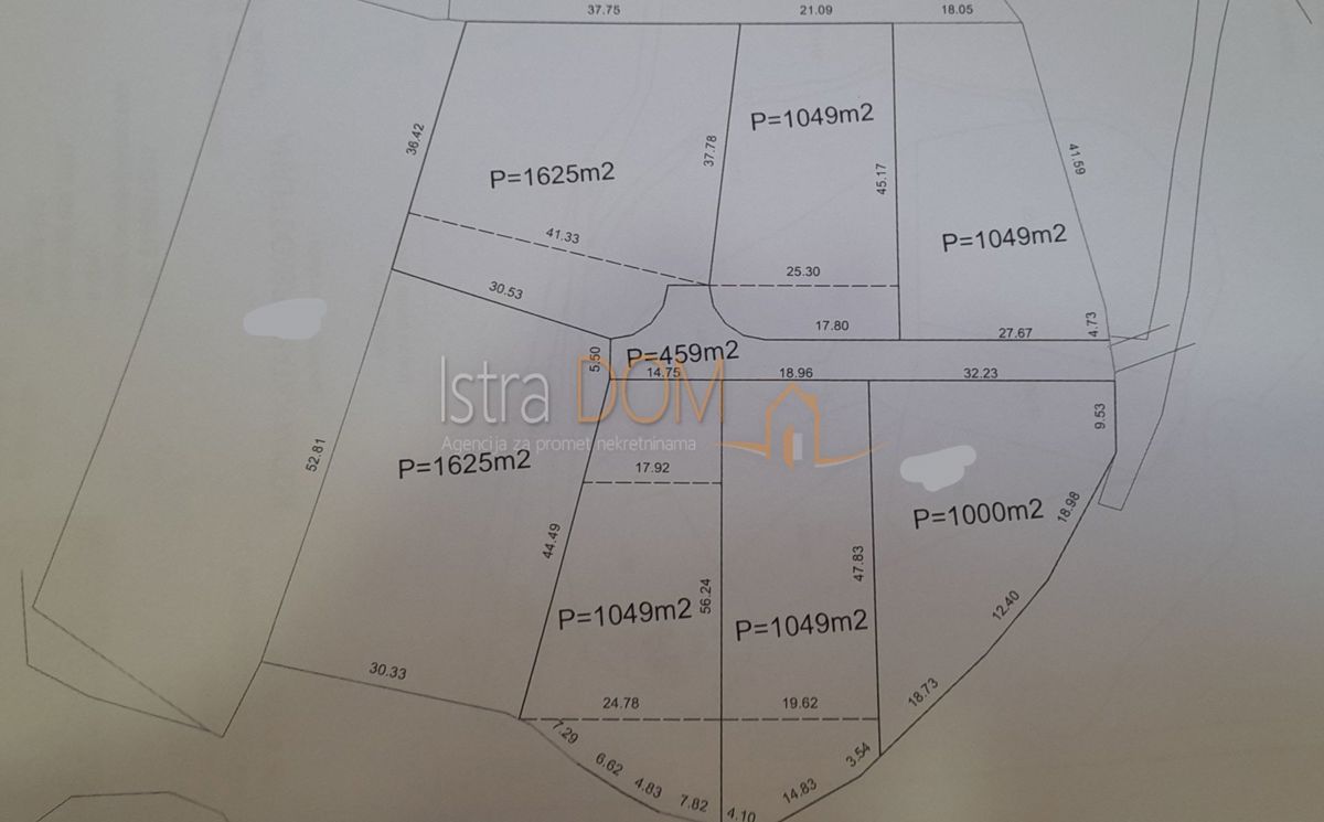 Terreno Barban, 1.625m2