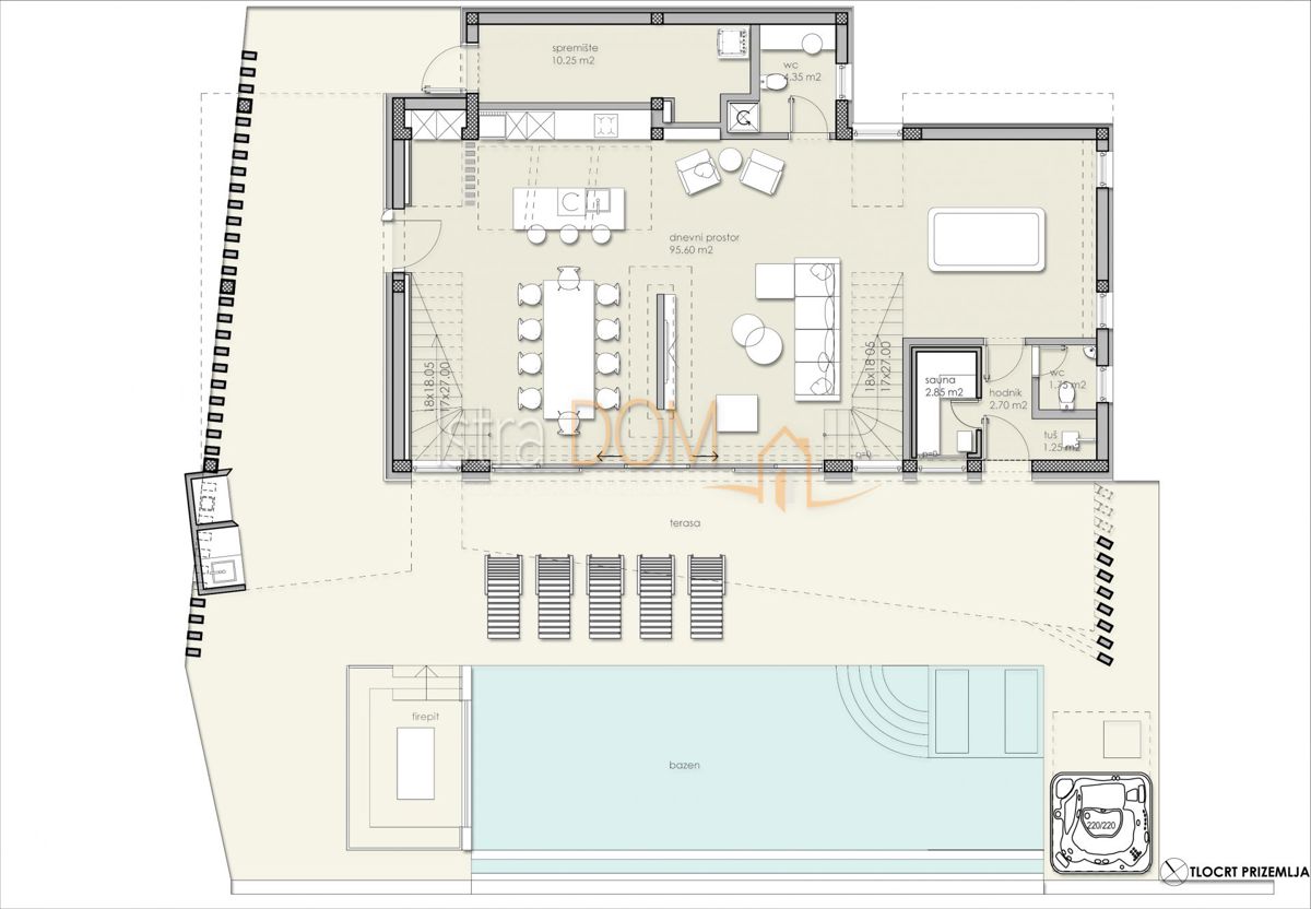 Terreno Kaštelir, Kaštelir-Labinci, 1.011m2