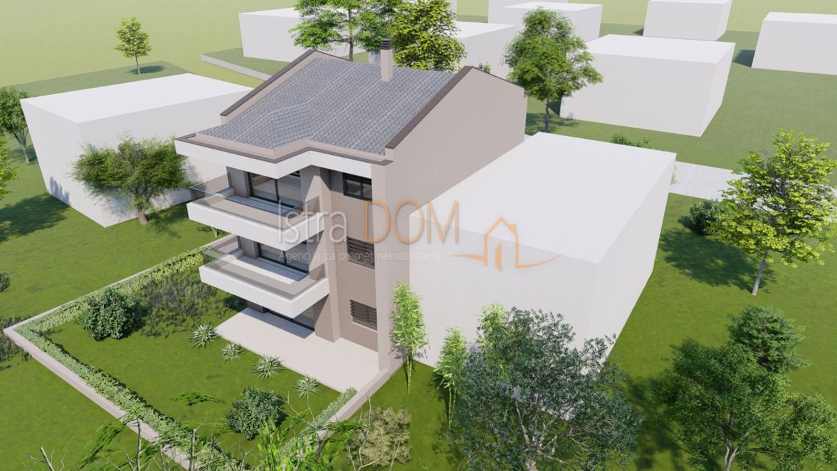 Appartamento Valbandon, Fažana, 74,14m2