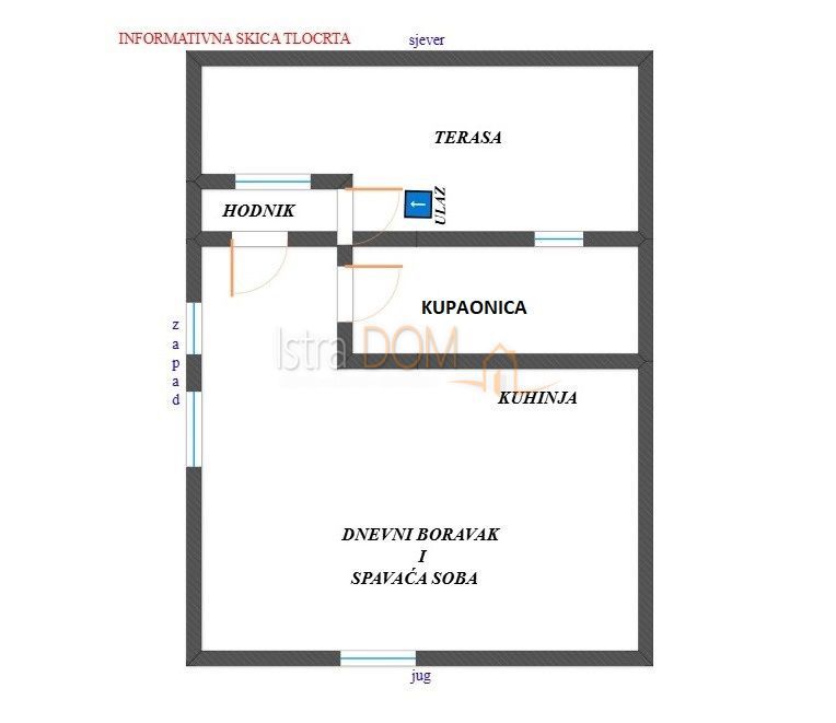 Casa Perjavica, Podsused - Vrapče, 40m2