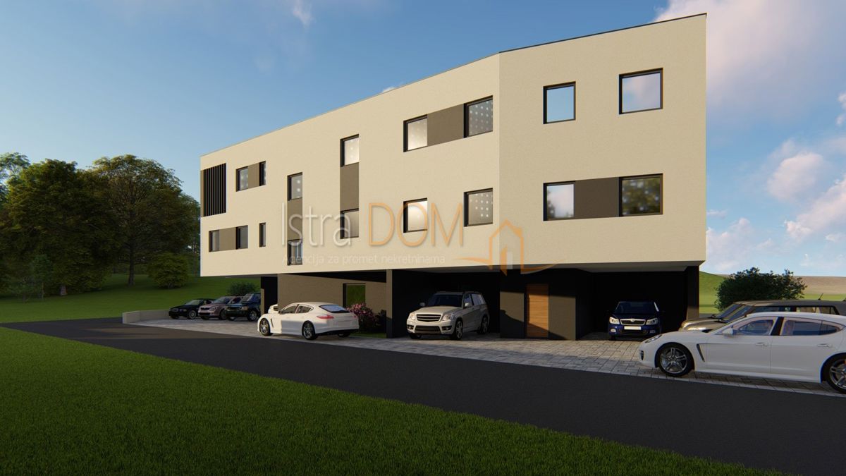 Appartamento Monteserpo - Komunal, Pula, 51m2