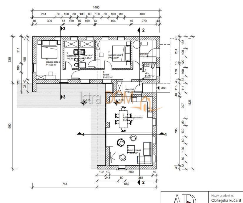 Terreno Bibići, Svetvinčenat, 600m2